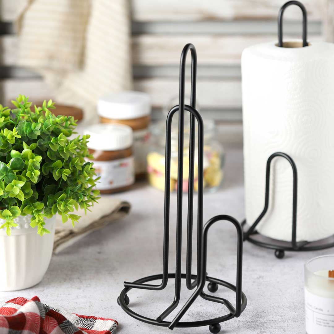 استند فلزی دستمال حوله ای