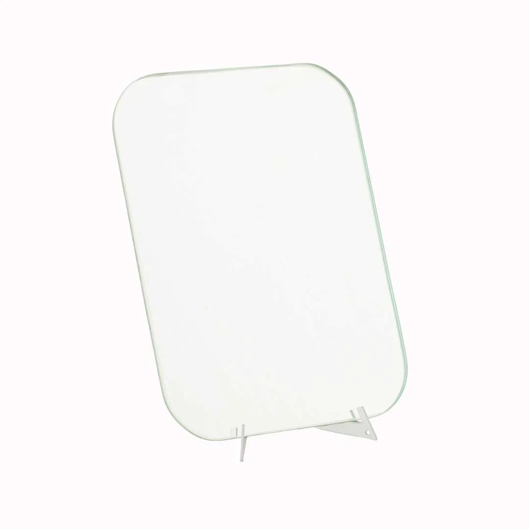 خرید آینه مستطیلی پایه مثلثی فلزی مدل DN1212